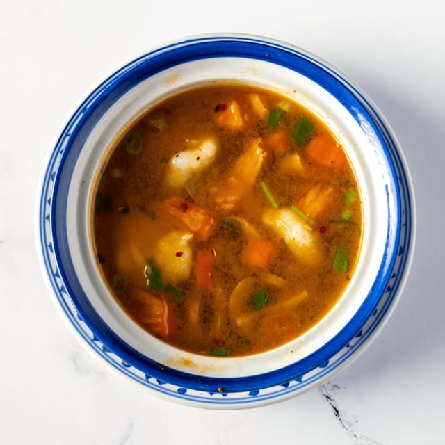 Tom Yum Goong Soup.
