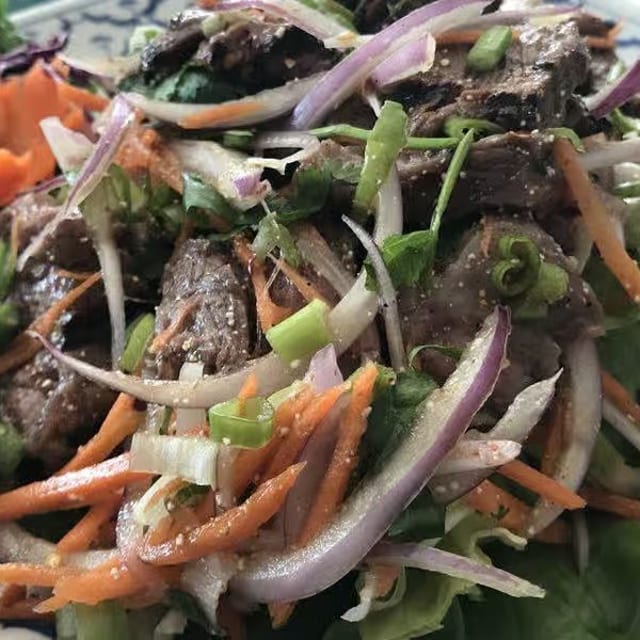Nam Tok Salad.